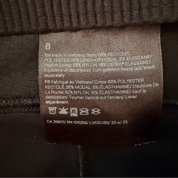 Lululemon Brushed Softstreme Rib Zip Flare - Picture 3 of 5